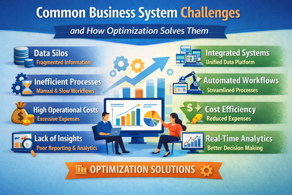 Common Business System Challenges and How Optimization Solves Them