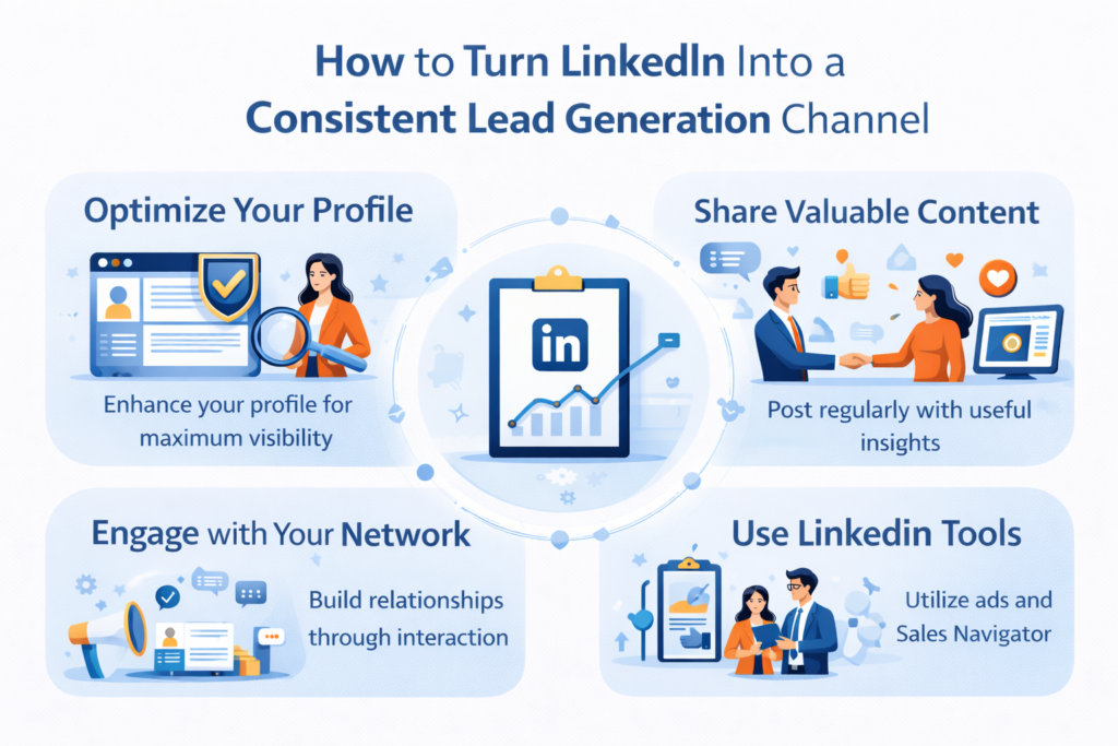 How to Turn LinkedIn Into a Consistent Lead Generation Channel
